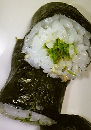 芽ネギ巻き寿司-レシピのメイン写真