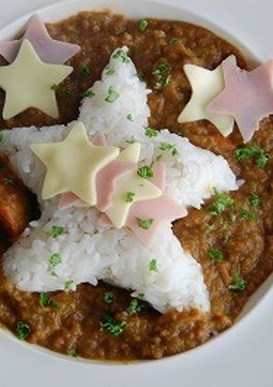 簡単！☆のデコカレー♪-レシピのメイン写真
