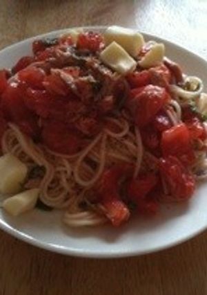 そうめんの冷製カペリーニ風-レシピのメイン写真
