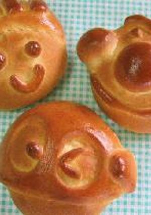 動物パン♪-レシピのメイン写真