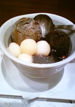混ぜるだけ★黒ゴマあんこのあんみつ-レシピのメイン写真