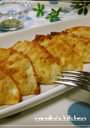 Wチーズが旨い!揚げポテ餃子-レシピのメイン写真