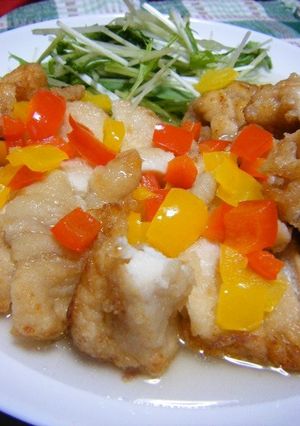 鶏肉のから揚げ☆レモンソースかけ-レシピのメイン写真