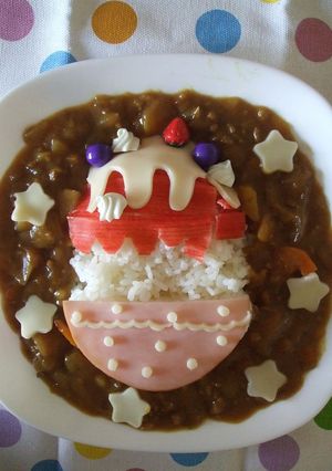 カキ氷♡デコカレー-レシピのメイン写真