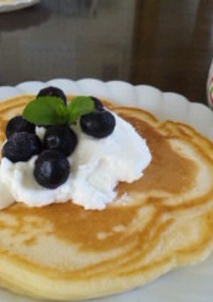 乳清でさっぱり☆ヨーグルトパンケーキ-レシピのメイン写真