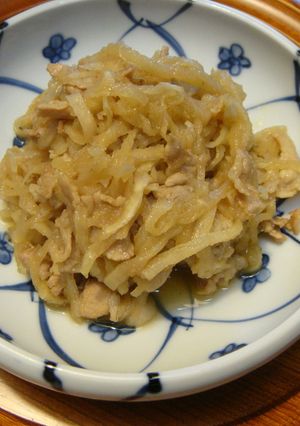 手早く簡単！切干と豚小間のカレー炒め煮♪-レシピのメイン写真