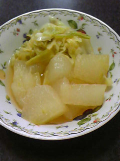 冬瓜・キャベツの美肌煮-レシピのメイン写真