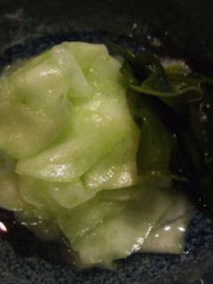 夏野菜、白うりの酢の物-レシピのメイン写真