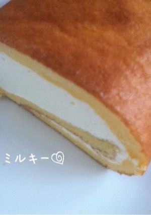 ふわホロ☆ ロールケーキ-レシピのメイン写真
