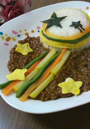 仙台七夕飾りカレー★-レシピのメイン写真