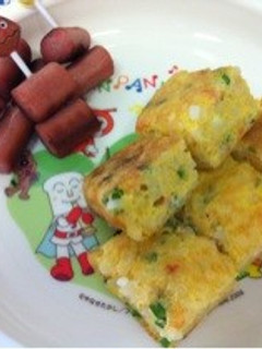 お昼にオススメ*卵焼きおにぎり*^□^*-レシピのメイン写真