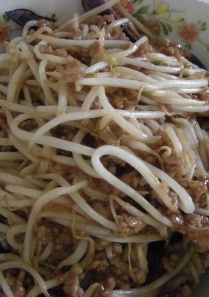 シャドークイーンのもやしひき肉あんかけ-レシピのメイン写真