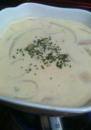 おいしい♪たまねぎのポタージュ風スープ-レシピのメイン写真