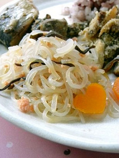 糸こんにゃくの鮭昆布和え-レシピのメイン写真