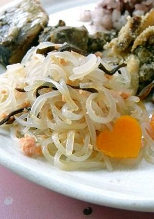糸こんにゃくの鮭昆布和え-レシピのメイン写真