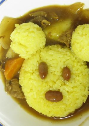 ミッキーカレー-レシピのメイン写真