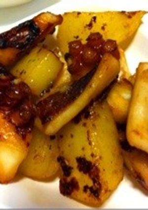 じゃがいもとタコのがーリックソテー-レシピのメイン写真