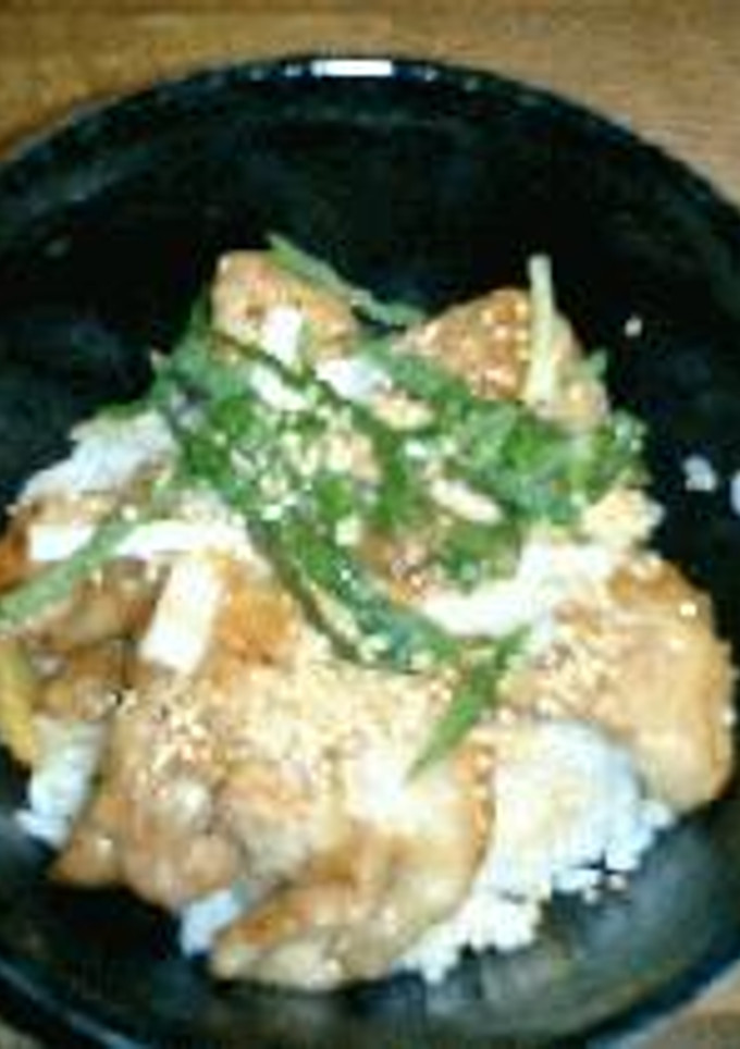 しょうが風味の豚てり丼-レシピのメイン写真