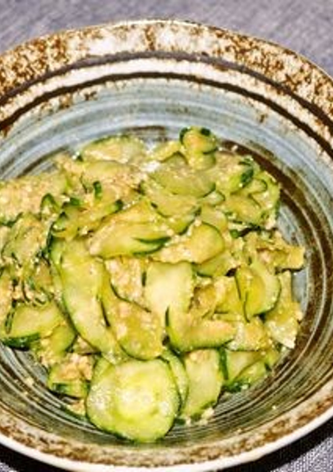 簡単すぎる☆きゅうりの味噌ごま和え-レシピのメイン写真