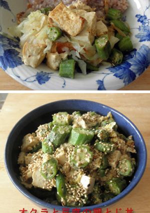 オクラと豆腐のあっさり中華炒め-レシピのメイン写真