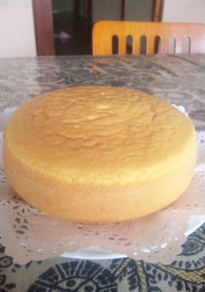 スポンジケーキ（共立て）-レシピのメイン写真
