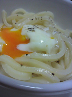 温泉卵で☆ぶっかけうどん-レシピのメイン写真