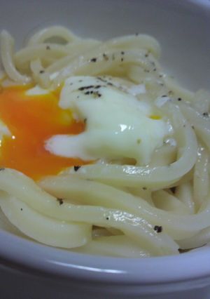 温泉卵で☆ぶっかけうどん-レシピのメイン写真