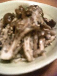 キノコのゆかり和え-レシピのメイン写真
