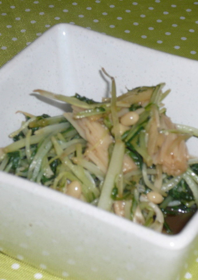 水菜とえのきの炒め煮-レシピのメイン写真