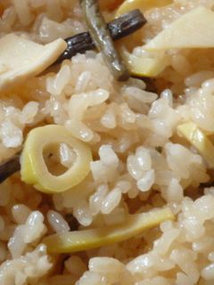 圧力鍋で山菜おこわ-レシピのメイン写真