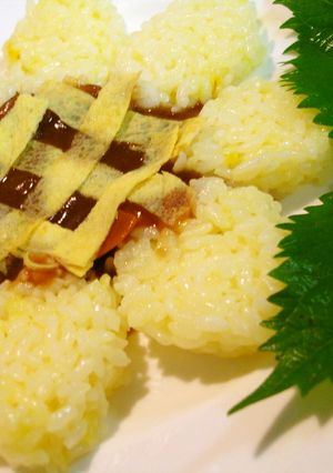 夏に・・・ひまわりデコカレー☆-レシピのメイン写真