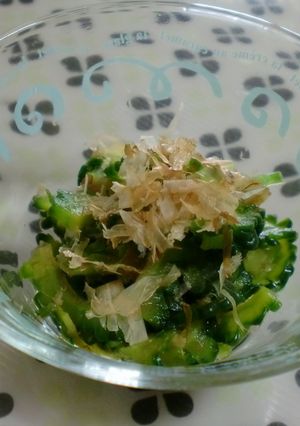 簡単！！ゴーヤおかか-レシピのメイン写真