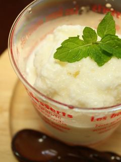 簡単!はちみつヨーグルトアイス☆-レシピのメイン写真