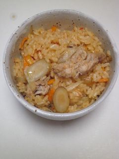 豚ごぼう・ピリ辛炊き込みご飯!-レシピのメイン写真