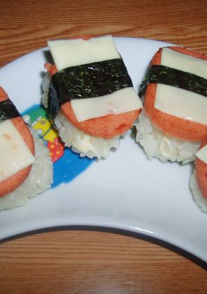 魚肉ハンバーグで寿司(^^♪-レシピのメイン写真