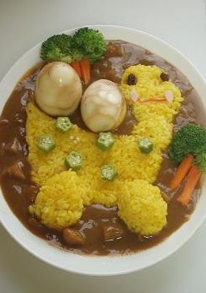 恐竜のたまごカレー-レシピのメイン写真