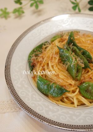 モロッコいんげんで和風醤油パスタ-レシピのメイン写真