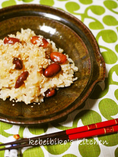 金時豆の炊き込みご飯by長岡赤飯-レシピのメイン写真