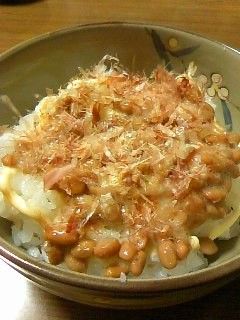 マヨ納豆丼with鰹-レシピのメイン写真