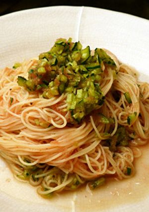 キュウリと明太子の冷製パスタ-レシピのメイン写真