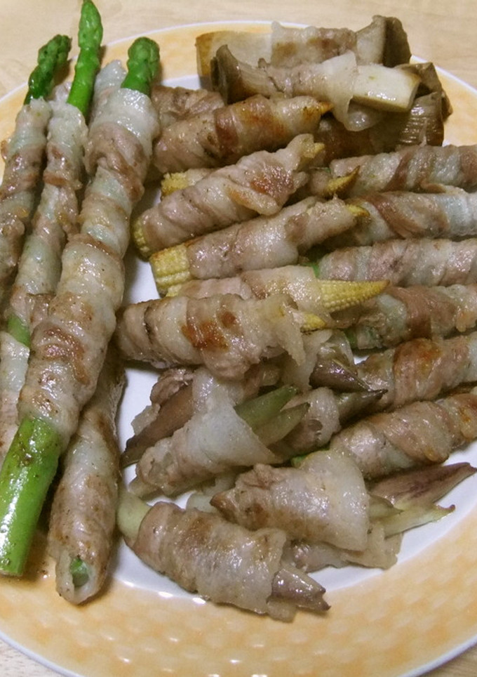 ♪野菜の肉巻き巻き♪-レシピのメイン写真