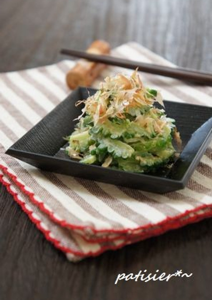 ゴーヤおかかのマヨわさび和え-レシピのメイン写真