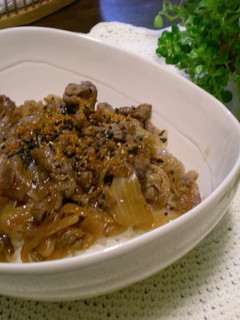 夏でも!食べたくなるガッツリ牛丼☆-レシピのメイン写真