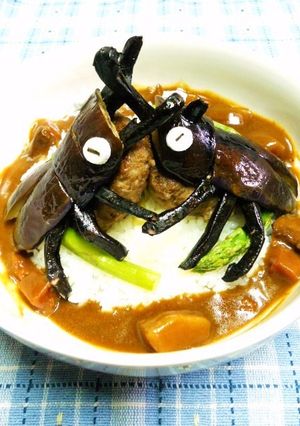 デコカレー☆虫の王様はどっち？-レシピのメイン写真