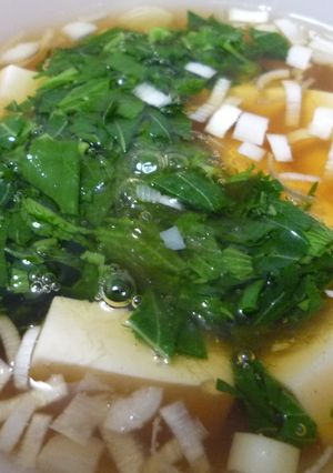 残っためんつゆでお吸い物に-レシピのメイン写真