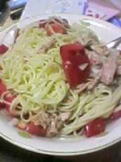 トマトとツナの冷製パスタ-レシピのメイン写真