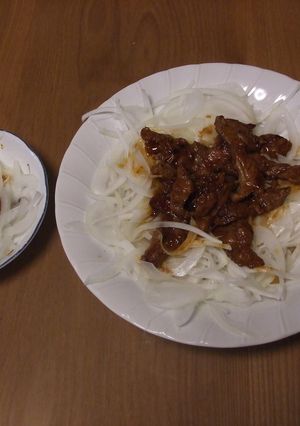 おいしい！かしらの焼肉風-レシピのメイン写真