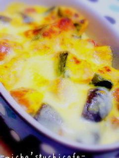 ★かぼちゃと茄子の濃厚チーズグラタン★-レシピのメイン写真