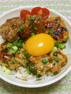 お手軽つくね丼-レシピのメイン写真