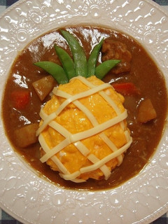 ふわとろ卵とチーズのパイナップルカレー☆-レシピのメイン写真